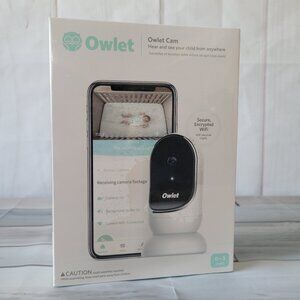 Owlet Cam Smart Baby Monitor. Live Stream from Anywhere, Secure Encrypted WiFi
